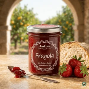 confettura extra di fragola sicilian