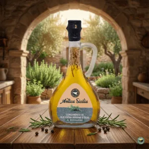 olio evo aromatizzato al rosmarino