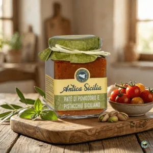 pate di pomodoro e pistacchio siciliano