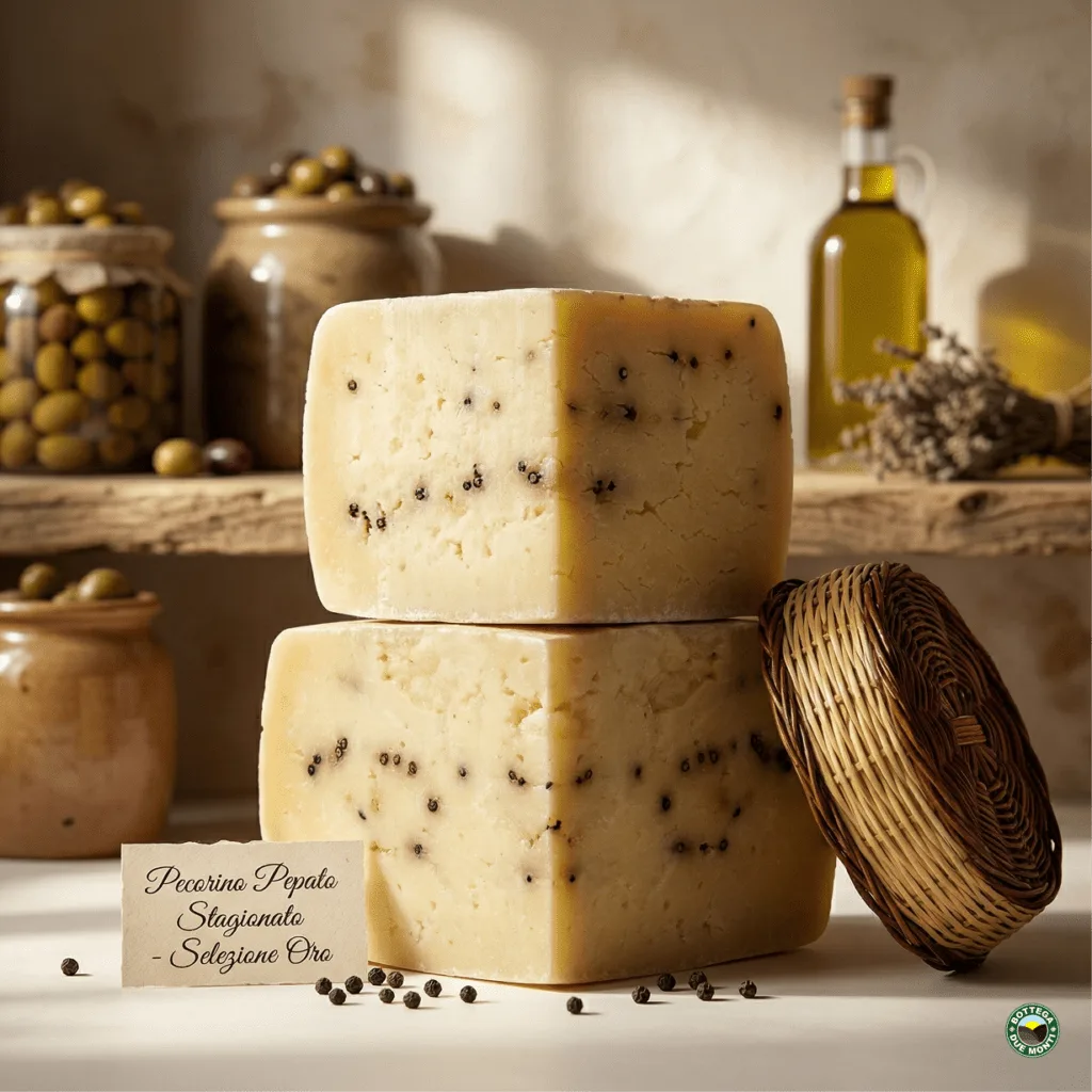 pecorino stagionato pepato