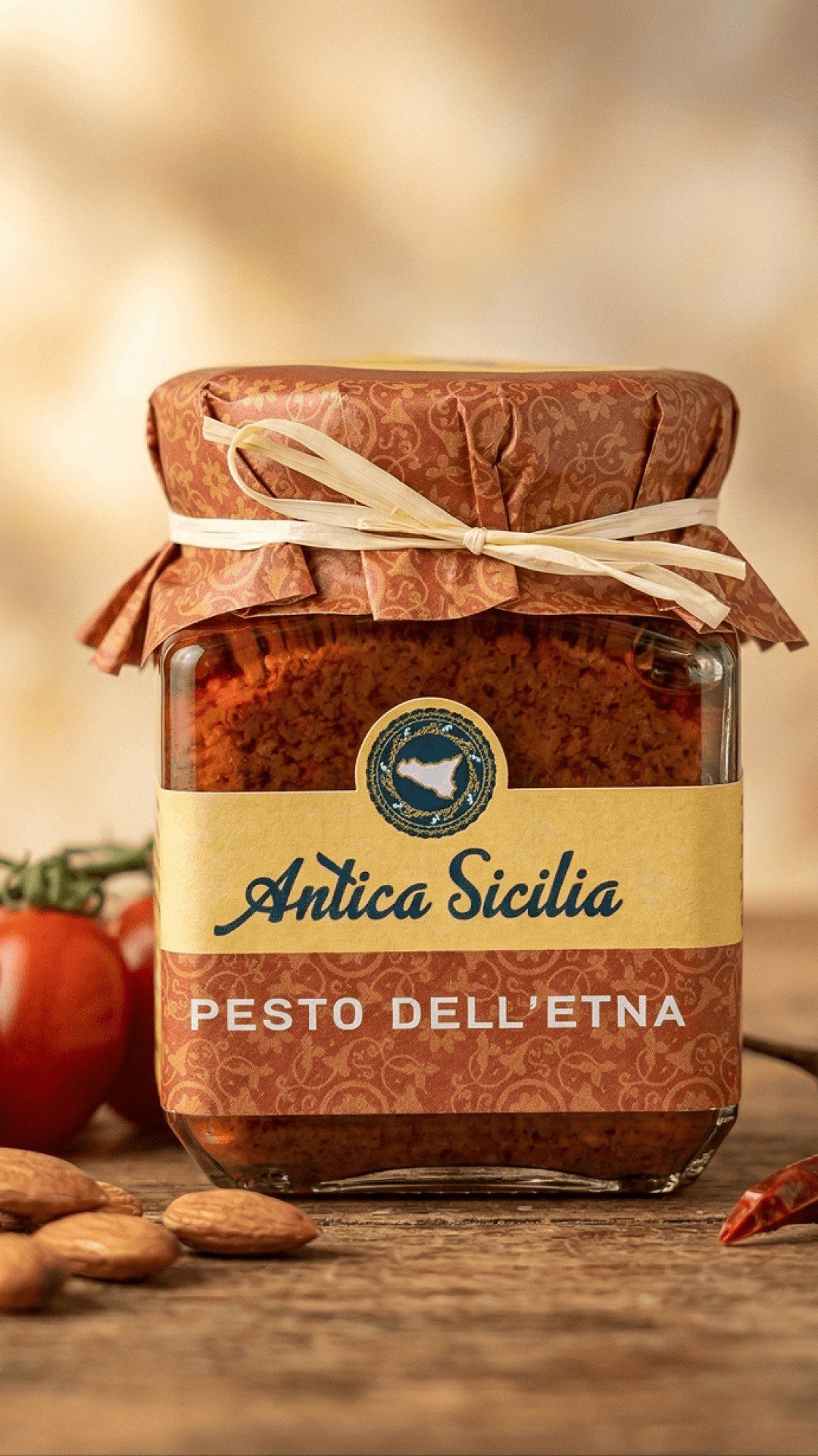 Pesto dell'Etna: il gusto autentico della Sicilia che porta il vulcano nel tuo piatto bdm ig story pesto etna